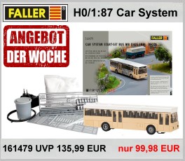 Faller 161479 H0 Car System Start-Set Bus MB O405 inkl. Decos
