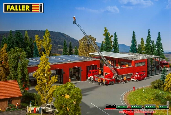 Faller 130160 H0-gauge Modern fire station
