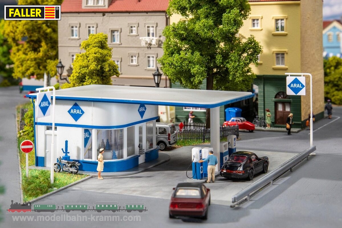 Faller 191784 H0/1:87 Kit Small ARAL gas station