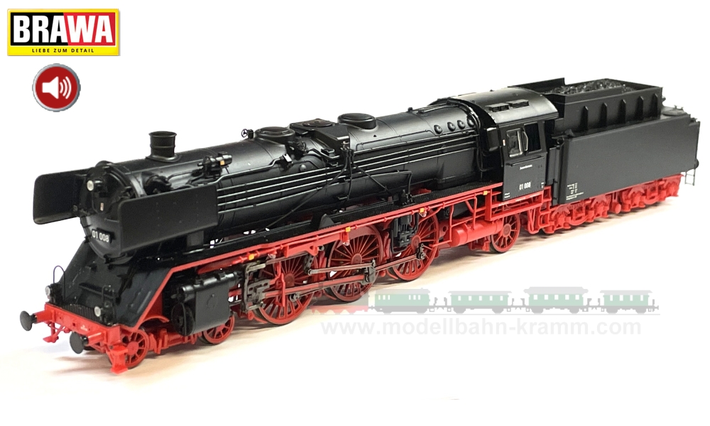 Brawa H0 steam locomotive BR-01 now delivered