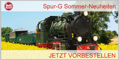 LGB LGB - G / 1:22,5 - Locomotives + Coaches - Summer novelties - 2024